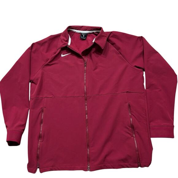 Nike Team Issue Jacket XL Team Crimson CI6432-610 Alabama Crimson Tide Sideline - Picture 1 of 7